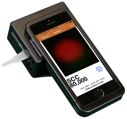 Compteur cellulaire portatif RT10 de Dairy Quality