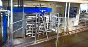 Le DeLaval VMS 300 est en fonctionnement depuis 6 mois au Gaec de la Motte Comté. CP : Gaël Landais