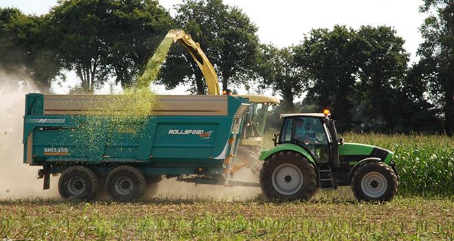 Les éleveurs bio cultivant entre 3 et 15% de maïs maintiennent les charges alimentaires tout en produisant davantage de lait. Photo: Nathalie Tiers. Les éleveurs bio cultivant entre 3 et 15% de maïs maintiennent les charges alimentaires tout en produisant davantage de lait.