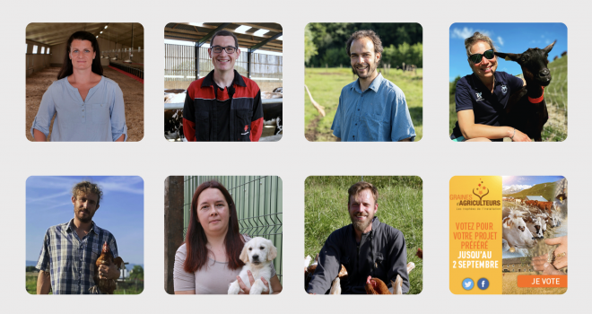 Parmi les 10 finalistes des Graines d'Agriculteurs, sept sont éleveurs. Parmi les 10 finalistes des Graines d'Agriculteurs, sept sont éleveurs.