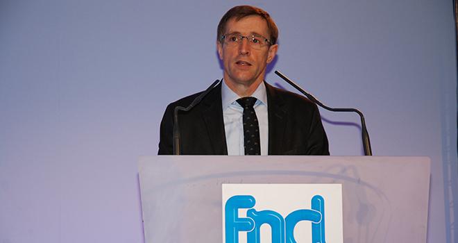 "Les coopératives laitières doivent s'adapter pour répondre à la réalité de la croissance du marché mondial" affirme Dominique Chargé. Photo : N Tiers/Pixel image "Les coopératives laitières doivent s'adapter pour répondre à la réalité de la croissance du marché mondial" affirme Dominique Chargé. Photo : N Tiers/Pixel image