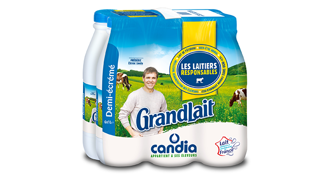 Sodiaal espère commercialiser 200 millions de litres de lait  « Les Laitiers Responsables » par an. Photo : DR