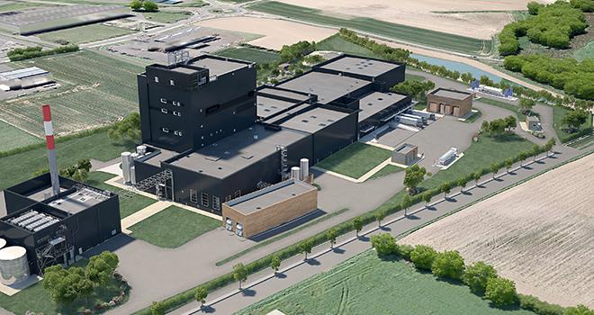 L’unité de production et sa tour de séchage du lait verront le jour en 2020 à Landivisiau (Finistère). 