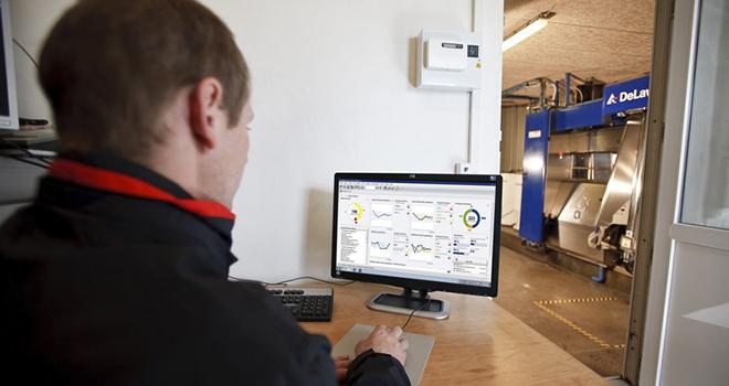 Anticiper la production avec le DelProTM 5.1. Photo: Delaval