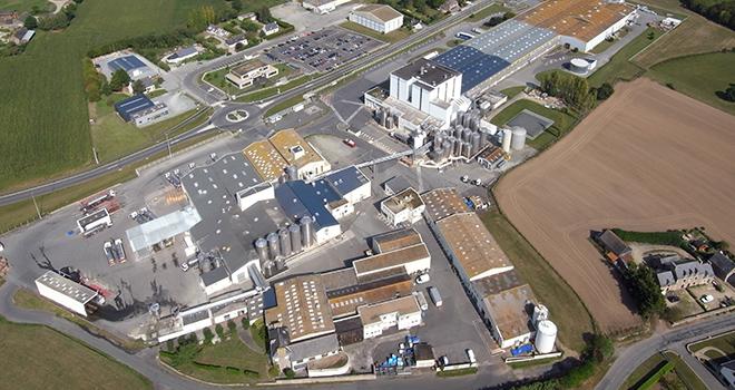 Actuellement, le site de Créhen est consacré à la fabrication de fromages à pâte fraîche et d'ingrédients secs. Photo: Laïta